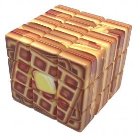 Yummy Waffle 3x3x3 Cube